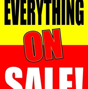 Everything ON Sale!!!